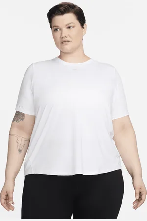 Nike One Classic Dri-FIT damestop met korte mouwen (Plus Size)