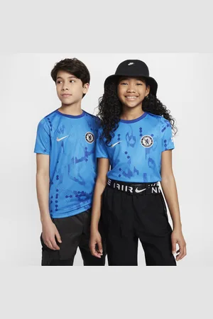 Nike Chelsea FC Academy Pro Dri-FIT warming-upvoetbaltop met korte mouwen voor kids