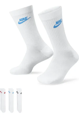 Nike Sportswear Everyday Essential Crew sokken (3 paar)