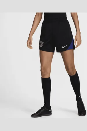 Nike FC Barcelona Strike Dri-FIT knit voetbalshorts voor dames