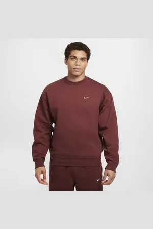 Nike Solo Swoosh Fleecetop met ronde hals voor heren