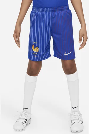 Nike FFF 2024 Stadium Uit replica voetbalshorts met Dri-FIT voor kids