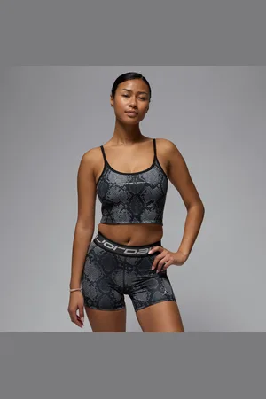 Jordan Sport korte tanktop met print voor dames
