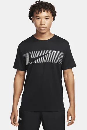 Nike Miler Flash UV-hardlooptop met korte mouwen en Dri-FIT voor heren