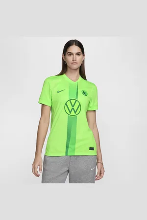 Nike VfL Wolfsburg 2024/25 Stadium Thuis Dri-FIT replica-voetbalshirt voor dames