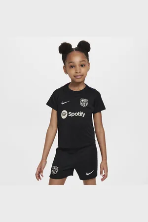 Nike FC Barcelona Academy Pro Dri-FIT voetbaltop met korte mouwen voor kleuters
