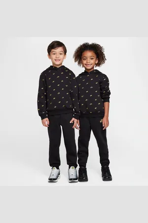 Nike Sportswear Powder Play fleeceset met hoodie en broek voor kleuters