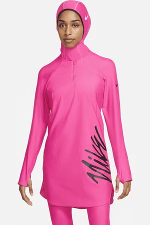 Nike Victory Logo Zwemtuniek met volledige bedekking voor dames