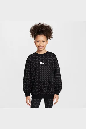 Nike Sportswear Club Fleece oversized sweatshirt met ronde hals voor meisjes