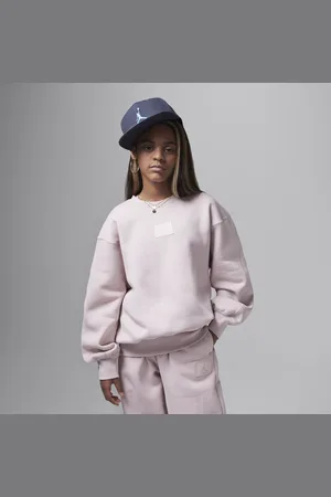 Jordan Flight Essentials oversized shirt met ronde hals voor kids