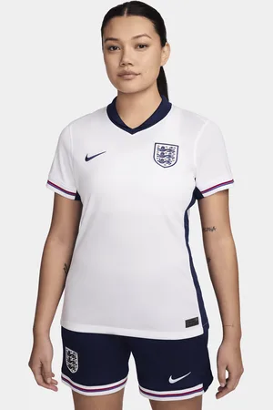 Nike Engeland (herenelftal) 2024/25 Stadium Thuis Dri-FIT replica-voetbalshirt voor dames