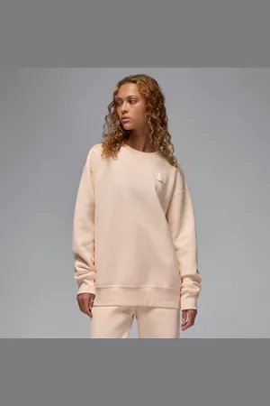 Jordan Flight Fleece sweatshirt met ronde hals voor dames