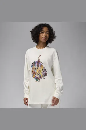 Jordan Oversized T-shirt met lange mouwen voor dames