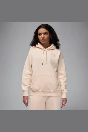 Jordan Flight Fleece hoodie met voering van satijn voor dames
