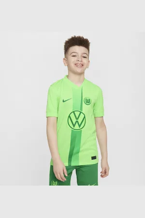 Nike VfL Wolfsburg 2024/25 Stadium Thuis Dri-FIT replica voetbalshirt voor kids