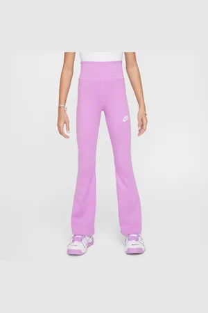 Nike Sportswear Classic legging met hoge taille en wijde pijpen voor meisjes