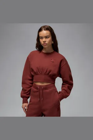 Jordan Flight Fleece kort sweatshirt voor dames