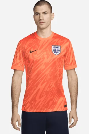 Nike Engeland (herenelftal) 2024/25 Stadium Goalkeeper Dri-FIT replica voetbalshirt met korte mouwen voor heren