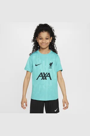 Nike Liverpool FC Academy Pro Dri-FIT warming-uptop met korte mouwen voor kids