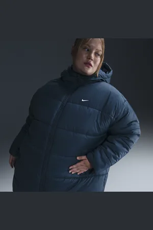Nike Sportswear Classic Puffer Therma-FIT ruimvallende parka voor dames (Plus Size)
