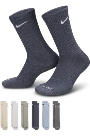 Nike Everyday Plus Cushioned Crew trainingssokken (6 paar)