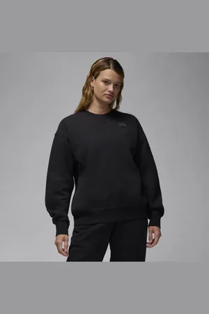 Jordan Flight Fleece sweatshirt met ronde hals voor dames