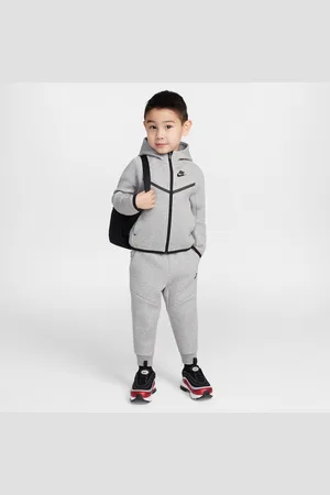 Nike Sportswear tweedelige set van Tech Fleece met rits over de hele lengte voor peuters