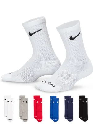 Nike Dri-FIT Performance Basics crew sokken voor kleuters (6 paar)