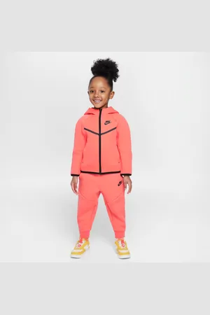 Nike Sportswear tweedelige set van Tech Fleece met rits over de hele lengte voor peuters
