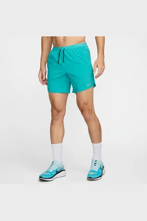 Nike Stride Dri-FIT hardloopshorts met binnenbroek voor heren (18 cm)