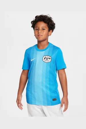 Nike Australië 2025/26 Stadium Goalkeeper Dri-FIT replicavoetbalshirt met korte mouwen voor kids