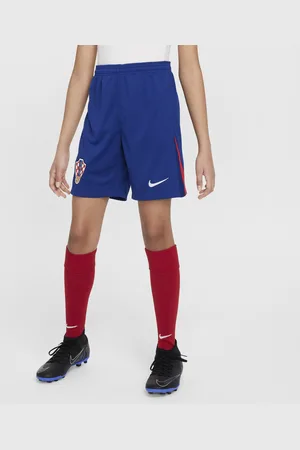 Nike Kroatië 2024/25 Stadium Thuis/Uit replica voetbalshorts met Dri-FIT voor kids