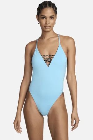 Nike Swim Sneakerkini 2.0 zwempak met gekruist design voor dames