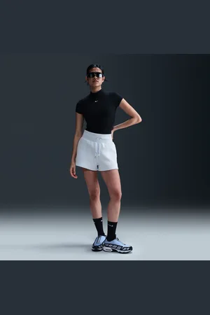 Nike Sportswear Phoenix Fleece damesshorts met ruimvallende pasvorm en hoge taille