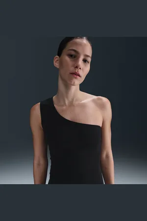 Nike Zenvy Dri-FIT asymmetrische tanktop voor dames