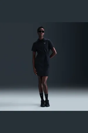 Nike Sportswear Everything Wovens mini-jurk met korte mouwen