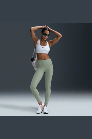 Nike One Fitted lange legging met hoge taille voor dames
