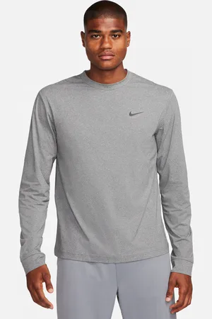 Nike Dri-FIT UV Hyverse fitnesstop met lange mouwen voor heren