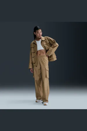 Nike Sportswear Everything Wovens cargobroek met halfhoge taille voor dames
