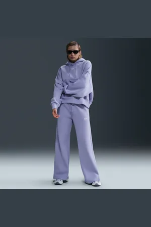 Nike Sportswear Phoenix Fleece Joggingbroek met hoge taille en wijde pijpen voor dames