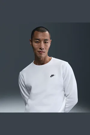 Nike Club fleeceshirt met ronde hals voor heren
