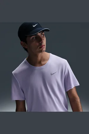 Nike Miler UV hardlooptop met korte mouwen en Dri-FIT voor heren