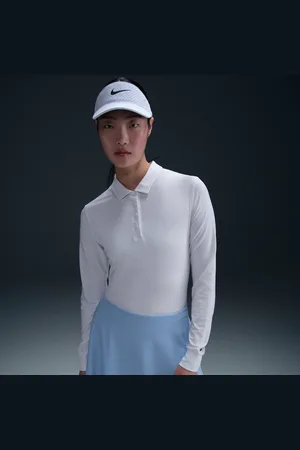 Nike Victory Dri-FIT damespolo met lange mouwen