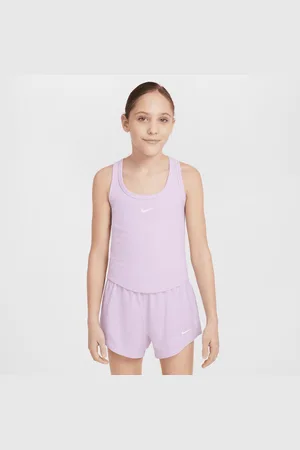 Nike One Fitted Dri-FIT tanktop voor meisjes