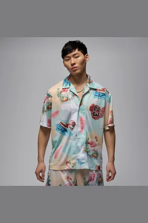 Jordan Essentials kampeertop met print voor heren
