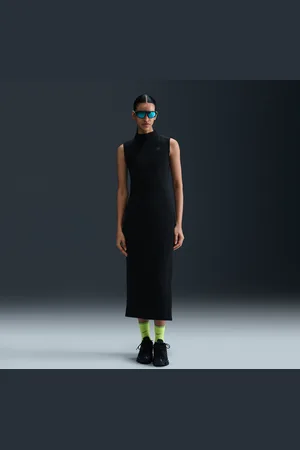Nike Sportswear Tech Fleece aansluitende maxi tanktopjurk