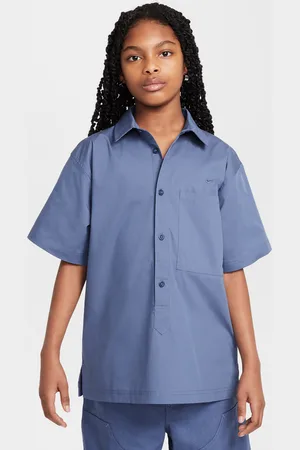 Nike Sportswear Metro Ground top met korte mouwen voor kids