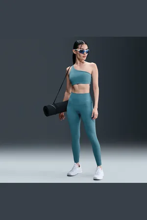 Nike Zenvy Rib 7/8-legging met hoge taille en lichte ondersteuning voor dames