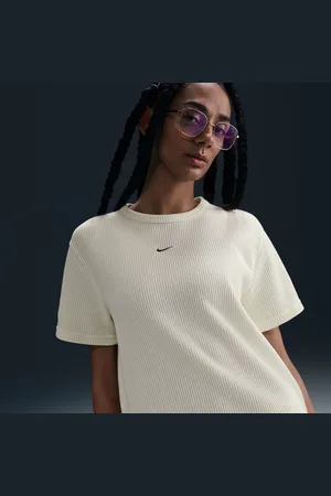 Nike Sportswear Chill Waffle ruimvallende damestop met korte mouwen