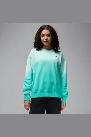 Jordan Flight Fleece sweatshirt van sweatstof met ronde hals voor dames